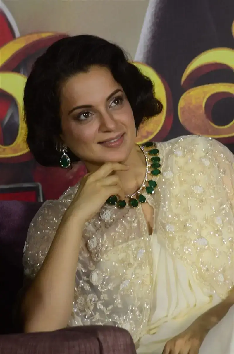 Kangana Ranaut in White Saree